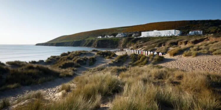 Two-year-old boy digs up human BONES while playing on popular UK beach