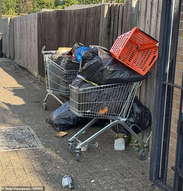 Residents of Cheswick Village, Scholar's Chase and Stoke Park also blame the council for cutting collections and a lack of enforcement