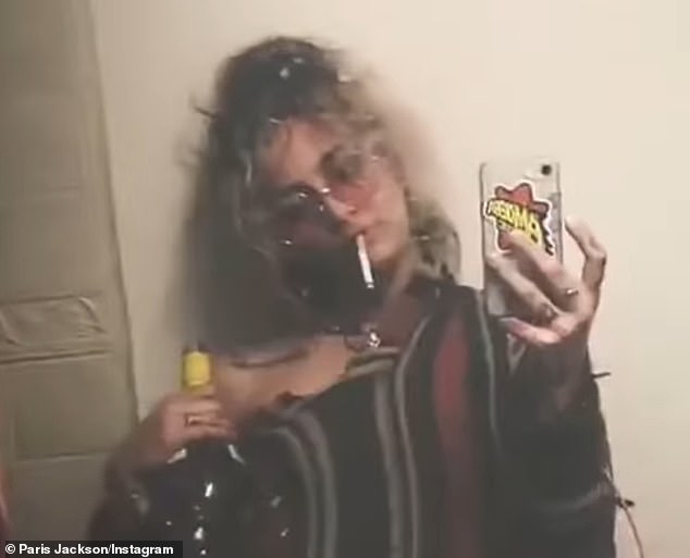 The model has now well and truly made a name for herself after years of struggling through heartbreak and living in the King of Pop's shadow (a picture she shared before sobriety)