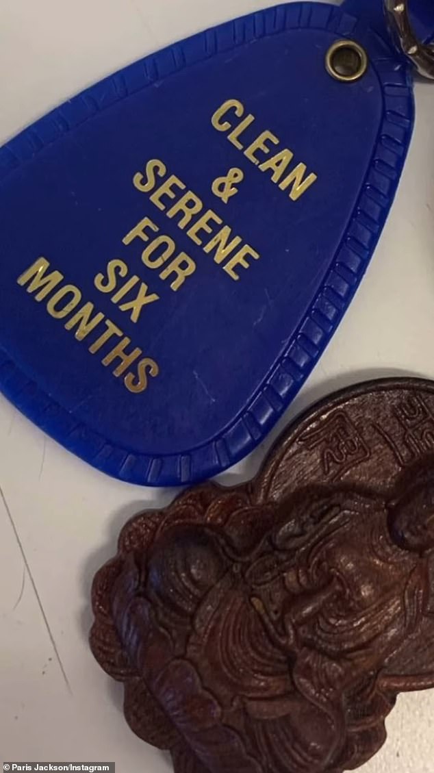 Paris candidly admitted to an addiction with alcohol as well as the opioid drug while marking her sobriety with an empowering Instagram post