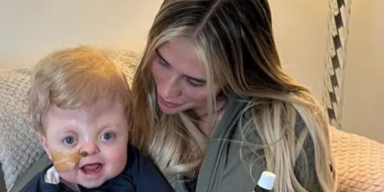 Geordie Shore star’s ex Talia Oatway reveals ‘petrifying’ development as son Oakley returns to hospital