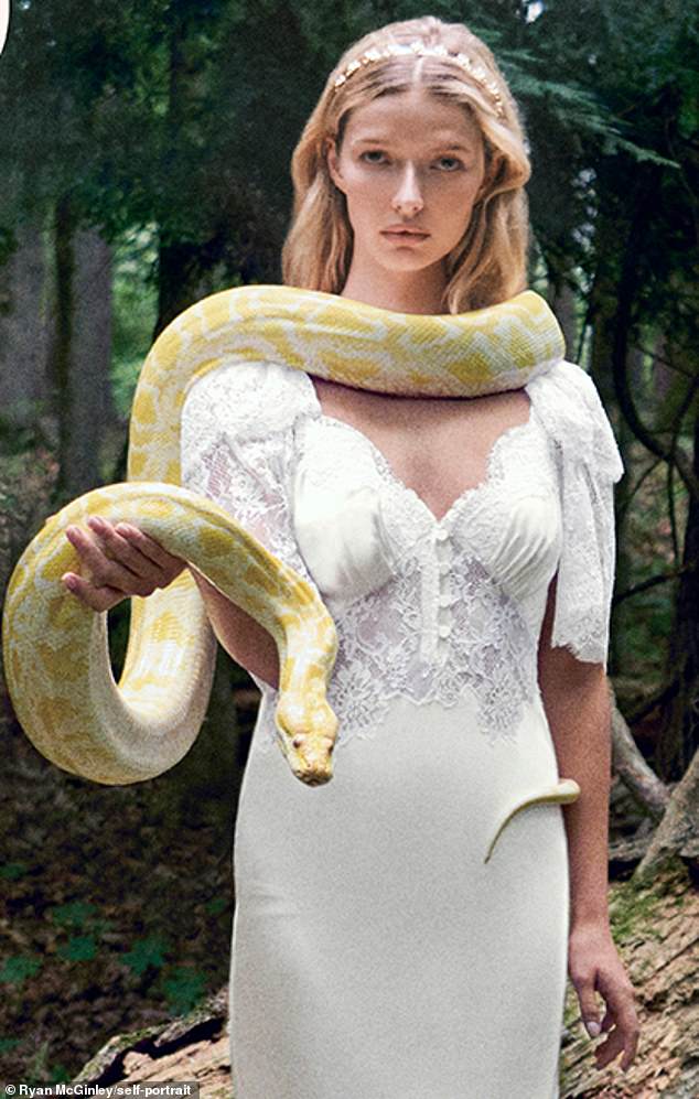 Apple Martin, daughter of Gwyneth Paltrow and Chris Martin, stars in a new campaign for London-based brand self-portrait