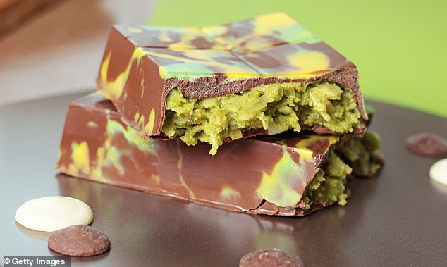 According to Professor Charles Spence, a professor of experimental psychology at Oxford University , its success is largely due to the 'lurid' green colour of the filling