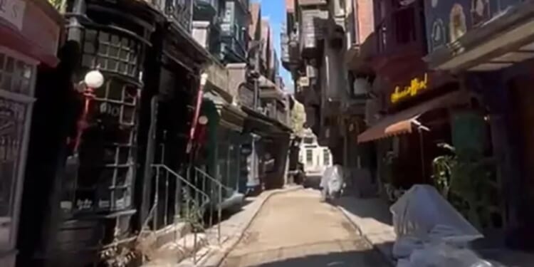 Inside the new Diagon Alley set for upcoming Harry Potter TV series that's 'completely different' to original films