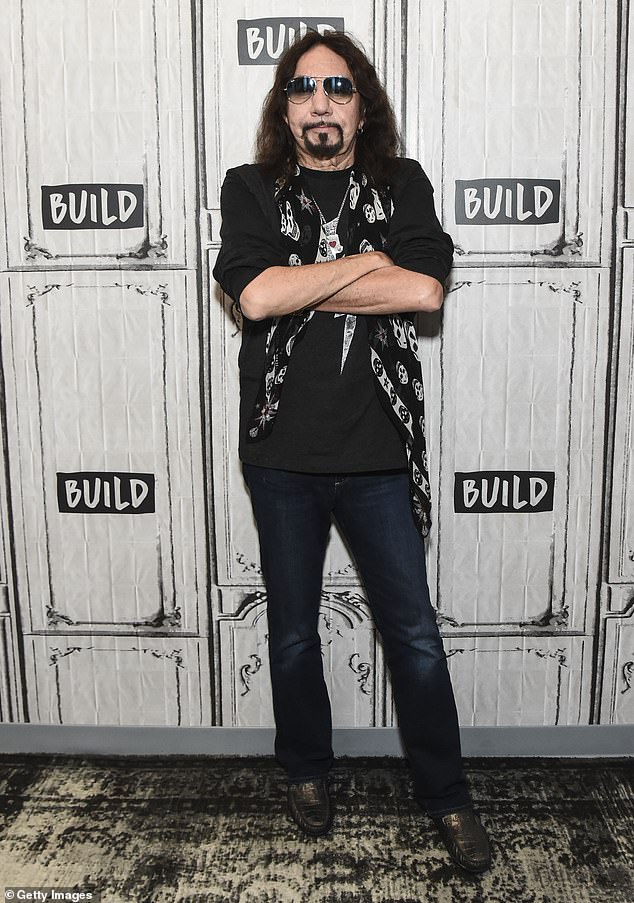 The Kennedy Center wrote that it is 'saddened to hear of the passing of one of this year's Kennedy Center Honorees Ace Frehley of the band KISS'; seen in 2018 in NYC