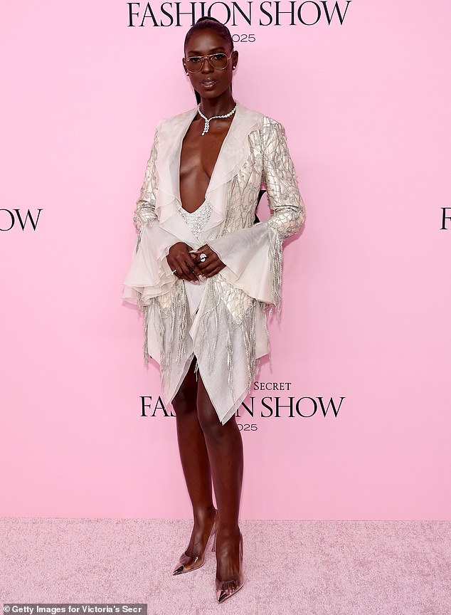 Turner-Smith at Victoria's Secret Fashion Show 2025 on October 15 in New York City