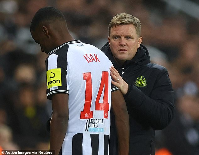 Isak and Newcastle manager Eddie Howe stopped speaking after the striker accused the club of 'broken promises' as he forced through his move to Anfield