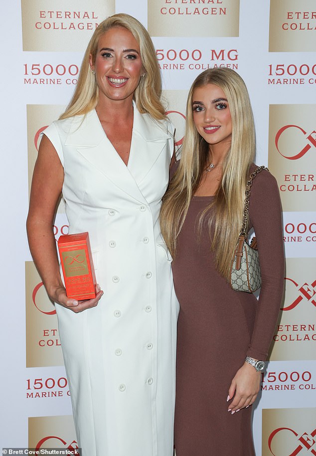 Princess Andre was also in attendance, supporting Paris at the event held at London’s Grosvenor Suites hotel