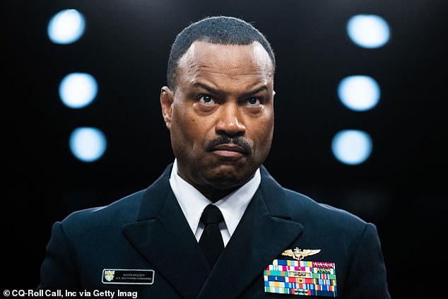 Earlier on Thursday, Defense Secretary Pete Hegseth announced that Admiral Alvin Holsey (pictured) - who leads US Southern Command - will step down at the end of this year, two years ahead of schedule, in a surprise move