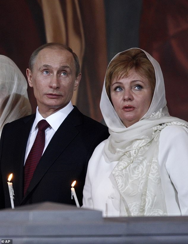 Russian President Vladimir Putin and his now-ex wife Lyudmila seen together in 2011