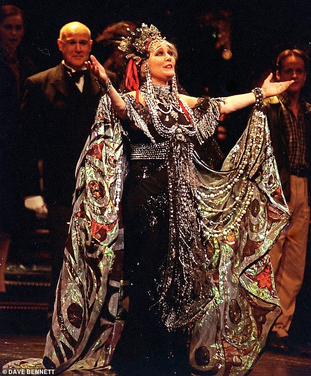 Starring in Sunset Boulevard, Adelphi Theatre, London, 1997