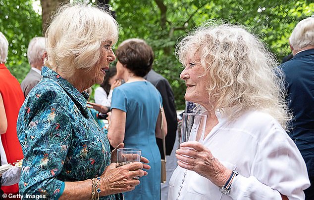 Celebrating the 75th birthday of Camilla, then Duchess of Cornwall, 2022