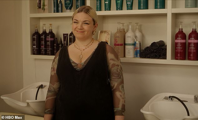 In one candid moment the Zoolander actor recalled his 23-year-old daughter Ella - an actress who recently starred in And Just Like That (pictured) - telling him: 'I literally can’t ever remember you being around when I was growing up'