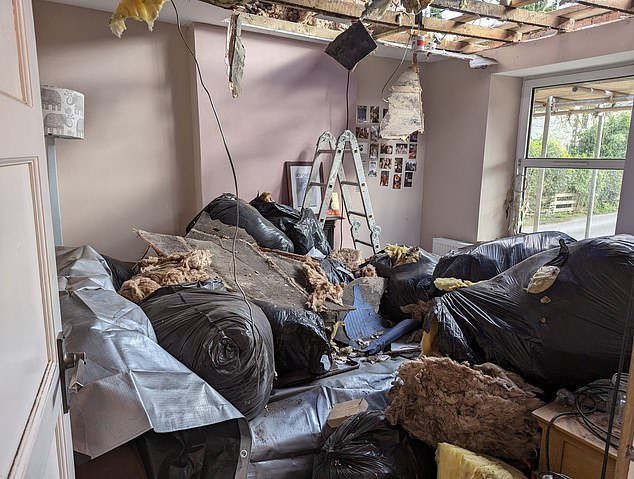 The installers refused to pay to have Duncan's roof replaced after the solar panels they installed destroyed it