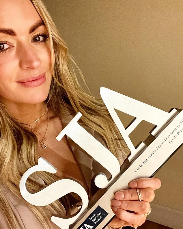 Woods is a two-time Presenter of the Year winner at the Sports Journalism Awards