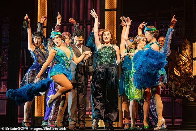 Her West End career, including starring in the Great Gatsby, left many questioning why Amber was allowed to appear on Strictly