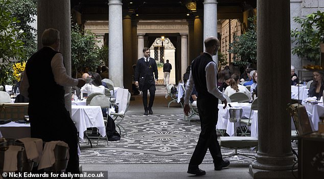 Many we spoke to here at the II Salumaio di Montenapoleone, a high-end restaurant popular with high-earning expats said that they left the UK with regret - but felt they had no choice