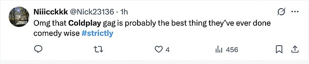 Viewers took to X to share their thoughts