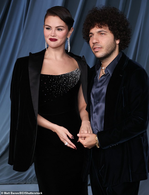 The actress glammed up alongside Blanco as they sweetly cozied up at the star-studded event