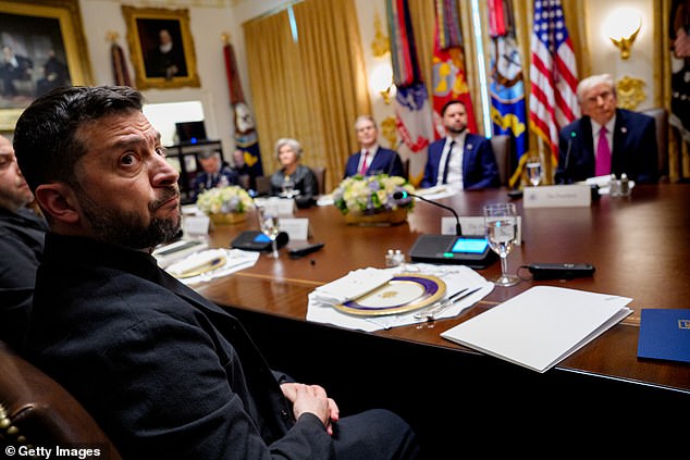 Trump was accused by critics this week of bowing to Putin after refusing to give Volodymyr Zelensky long-range Tomahawk missiles, admitting he backed off after a phone call with the Russian leader during the week