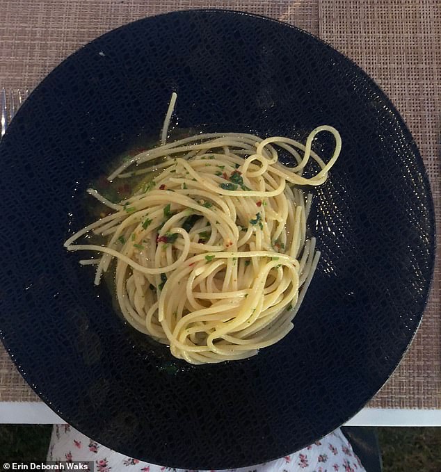 The restaurant's spaghetti aglio olio is by far our favourite dish - deceptively simple