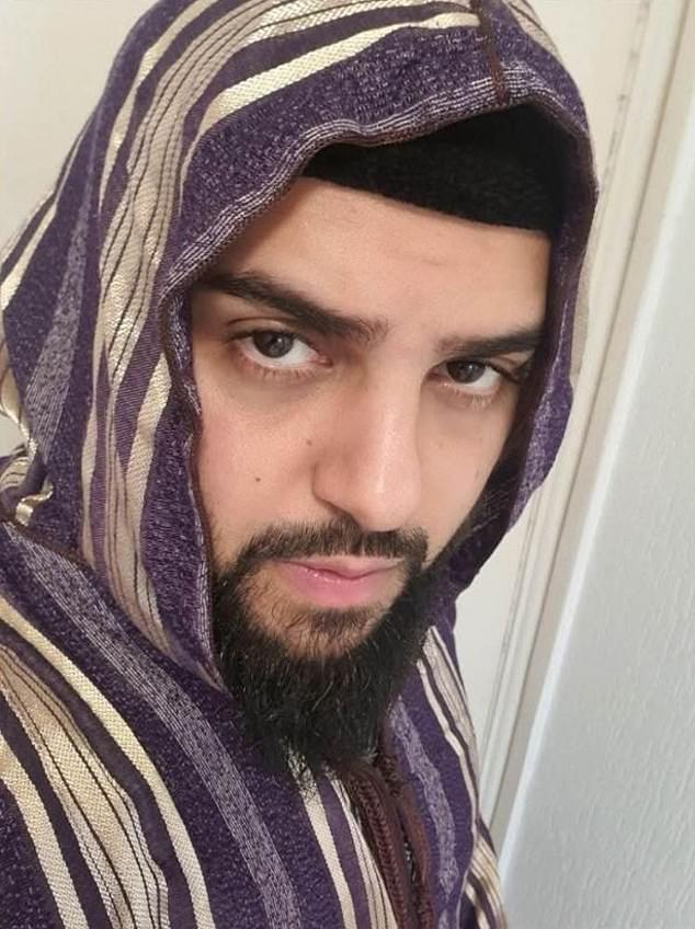 A former police officer told the Daily Mail that lone wolf attackers like Al-Shamie (pictured) can become self-radicalised by terror manuals online