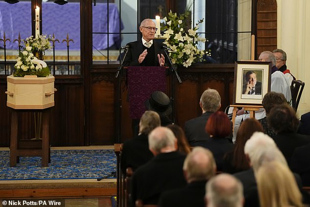 Close friend Sir Geoffrey Boycott read one of the eulogies and paid tribute to Bird's humour