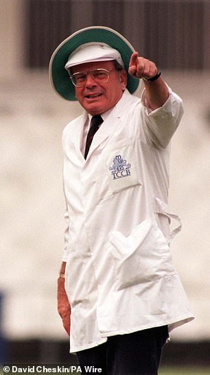 He retired from umpiring in 1998 and is regarded as one of the great to ever don the white coat