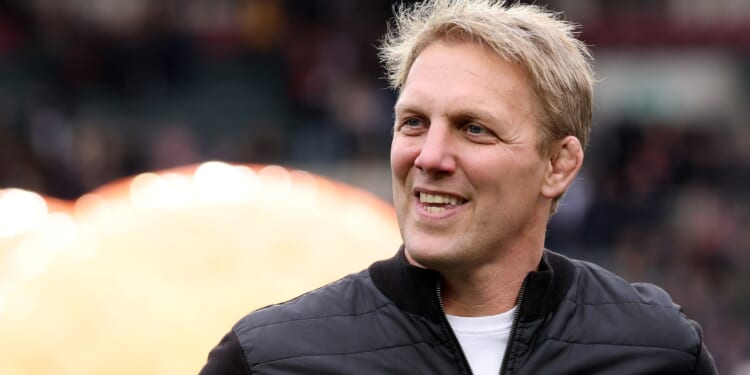 England legend Lewis Moody leaves former team-mate in tears with speech on pitch after Motor Neurone Disease diagnosis