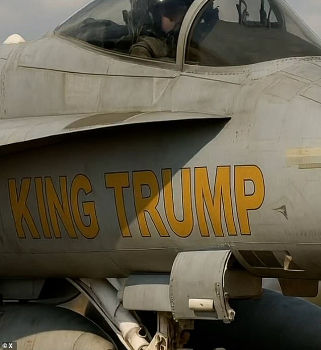 It comes after more than seven million activists rallied across the US on Saturday for 'No Kings' protests against what they perceive to be the authoritarian and corrupt policies of Mr Trump's administration