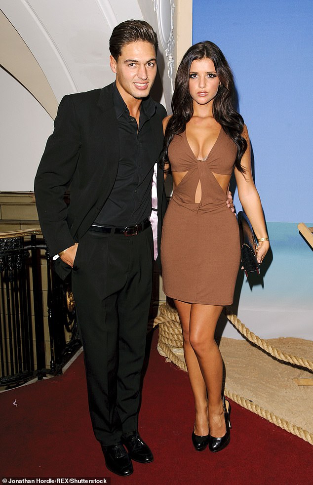 At just 24-years-old Mario Falcone admitted to bedding over 500 women, however the star has now swapped his wild ways for a settled family life (pictured in 2011 with Lucy Mecklenburgh)