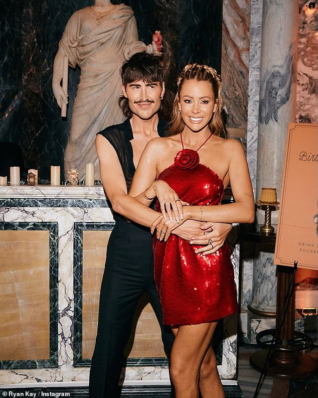 Her clip comes after her friendship with stylist Ryan Kay deteriorated. The pair have reportedly been in 'secret turmoil' over losing her best mate and things seemingly turned toxic