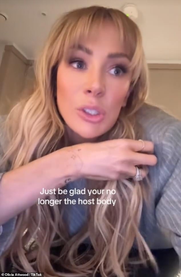 Olivia said: 'We all know this person who, they can't keep a job, they can't keep a friend, they have no long-term friends, it's like they have no friends they can keep for a year, two max'