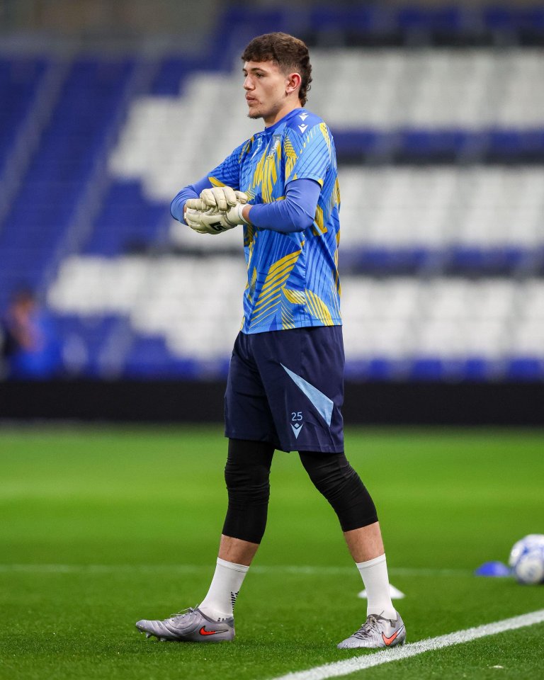 Alamy Live News. 3CRCYXM 25, Logan Stretch of Sheffield Wednesday at warm up during the Sky Bet Championship match between Birmingham City and Sheffield Wednesday at St Andrews @ Knighthead Park, B...