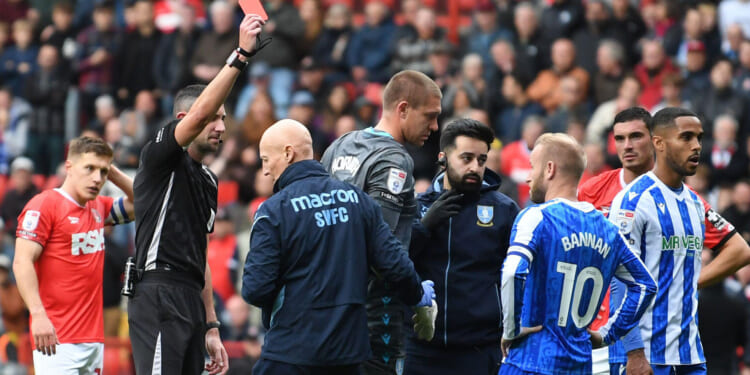 Sheffield Wednesday's crisis hits worrying new low as crisis club left with ZERO fit goalkeepers after red card