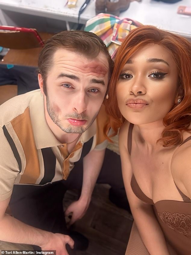 The actor, 30, and his ex Tori Allen-Martin went their separate ways last month after meeting when they starred together in the musical Midnight Cowboy