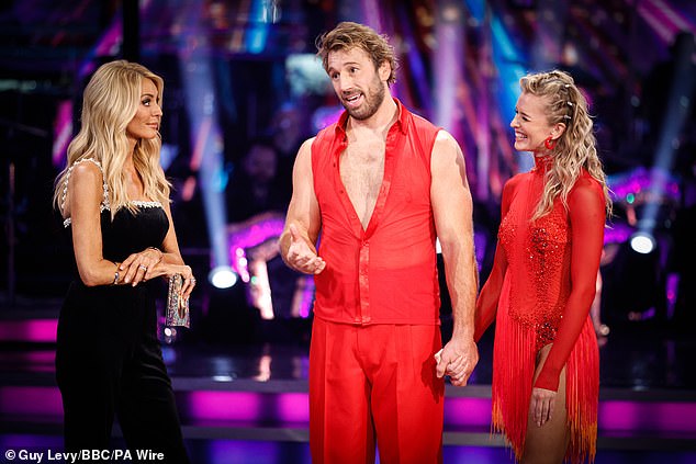 When asked about his time on the show, Chris said: 'I¿ve loved it. I¿ve had an amazing partner'