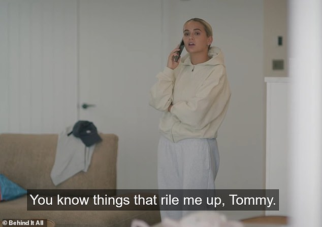 However in the new series of her Amazon Prime Video docuseries, Behind It All, Molly-Mae was seen having a wobble after a difficult phone call with Tommy - which saw her open up about her anxiety