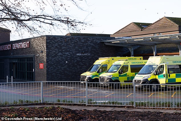 A&E department at the Countess of Chester Hospital, where Njoku worked under pal's name