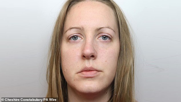 Killer former nurse Lucy Letby, serving 15 life sentences for murdering babies in her care