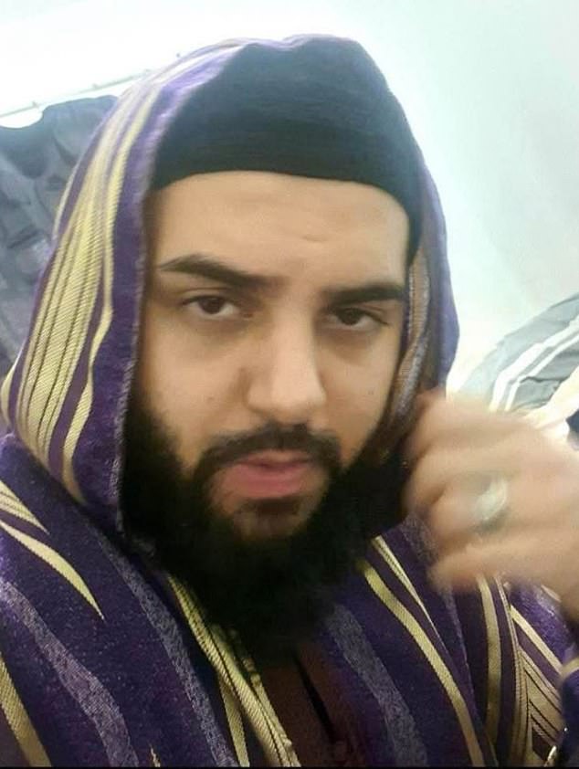 Jihad Al-Shamie (pictured) was the man to whom Elizabeth had been married for a turbulent and distressing 12 months