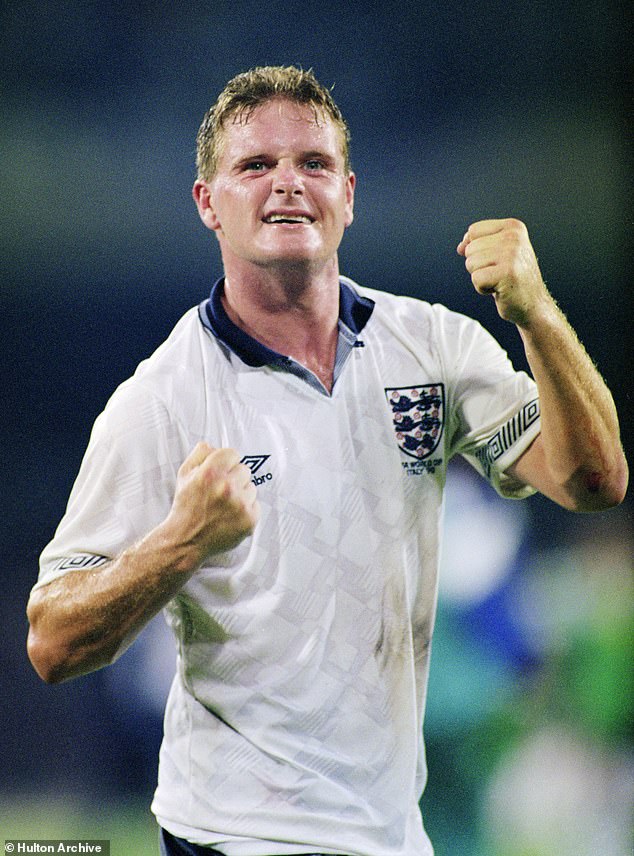 The former footballer, 58, plans to give viewers a personal insight into his journey, which will portray his humble Gateshead upbringing to becoming one of the best attacking midfielders in the country (pictured in 1990)