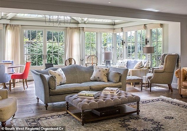 The criminal couple also had a £2.4million home in Hampshire, complete with stables and a £56,000 Bang and Olufsen sound system