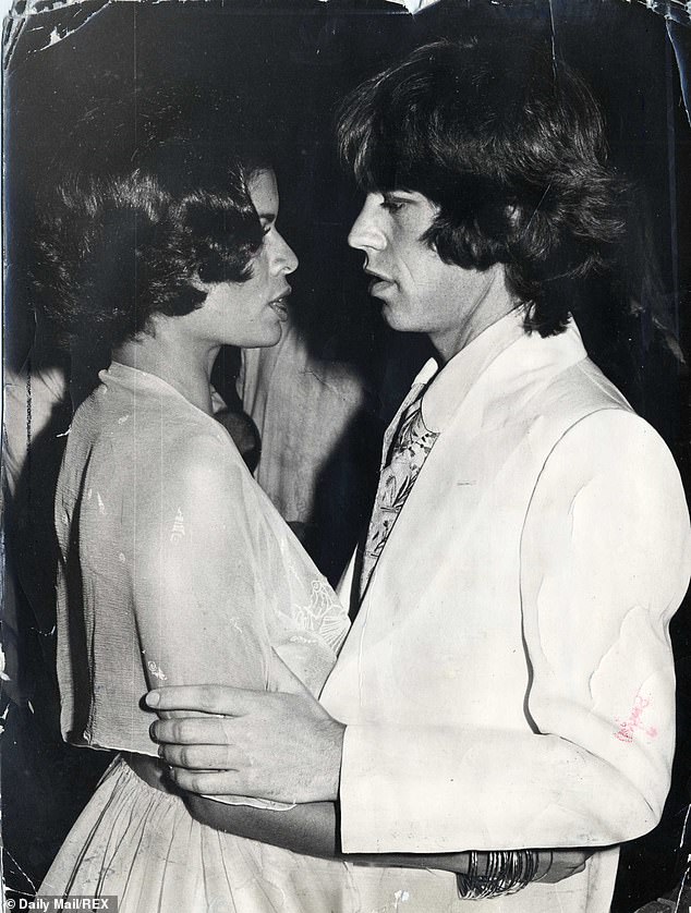 Bianca was married to Mick from 1971¿1978 and together they are parents to daughter Jade, 53 (pictured 1980)