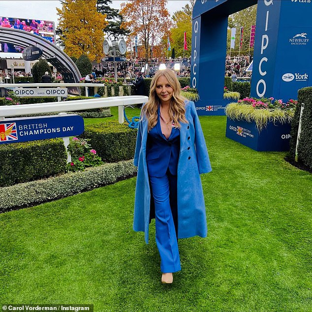 The telly personality later reflected in a second post on how much of a fun day it was