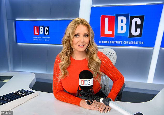 The presenter was forced to quit her LBC radio show last year after she had experienced 'burnout' and found herself in hospital
