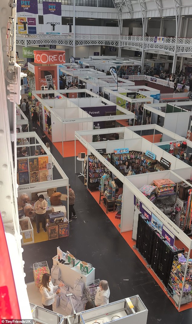 Daily Mail previously reported how several vendors reported the event space was largely left empty, while the atmosphere was described as 'dead, dead, dead'