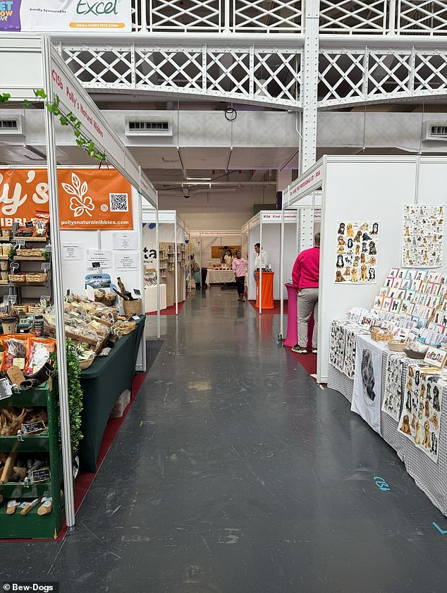 One vendor said a lack of marketing meant there were hardly any visitors to the show despite promises of up to 20,000 people through the door