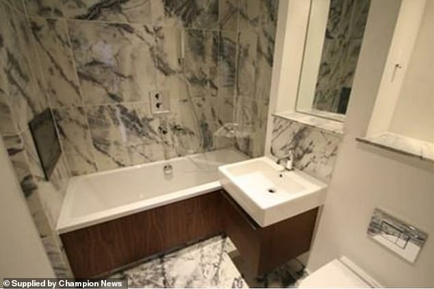 They paid an average of over £1.18m each for their two-bedroom two-bathroom pads at The Belvedere, in Bloomsbury (pictured)