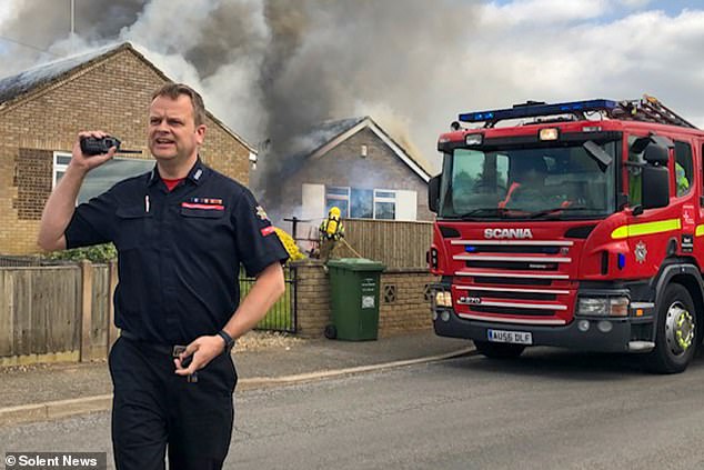 Mr Linden said he has he had suffered from PTSD after years of physical abuse as a child and following traumatic incidents he had dealt with while serving as a firefighter